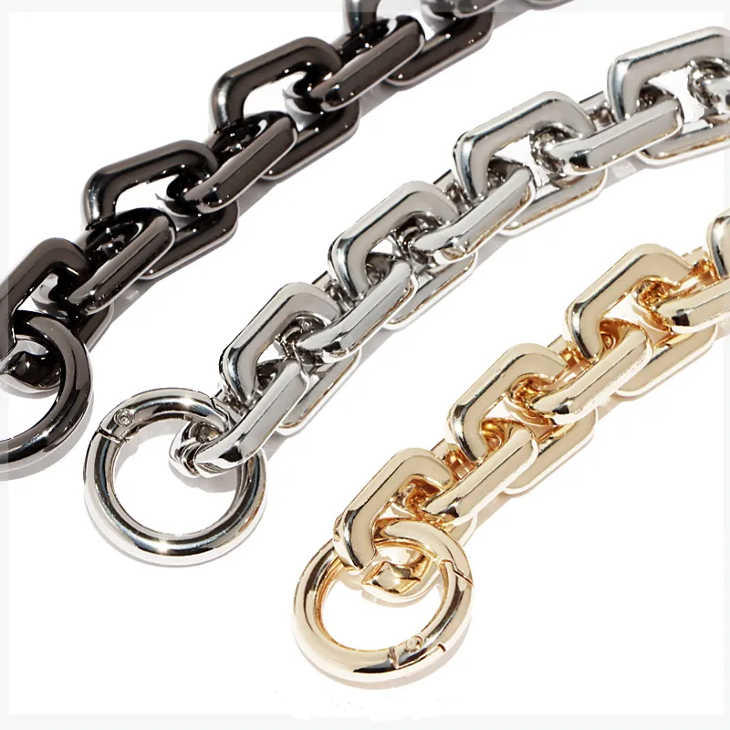 O Shape Bag Chain - 6mm Metal Replacement Purse Chain Shoulder