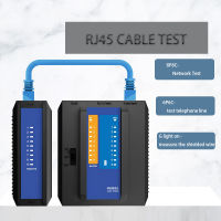 【 Shishi14】เครื่องทดสอบหลายเครือข่าย RJ45ทดสอบสายเคเบิลพอร์ต3-RJ45 + 1สวิตช์รองรับ POE RJ11port สายเคเบิลเครือข่ายทดสอบออนไลน์และสายโทรศัพท์