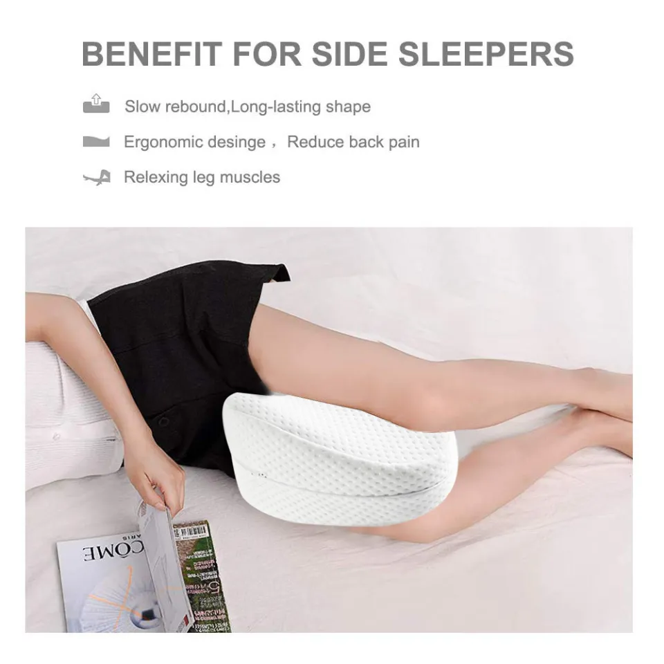 Memory Cotton Leg Pillow Sleeping Orthopedic Sciatica Back Hip Body Joint  Pain Relief Thigh Leg Pad Cushion Home Memory Foam