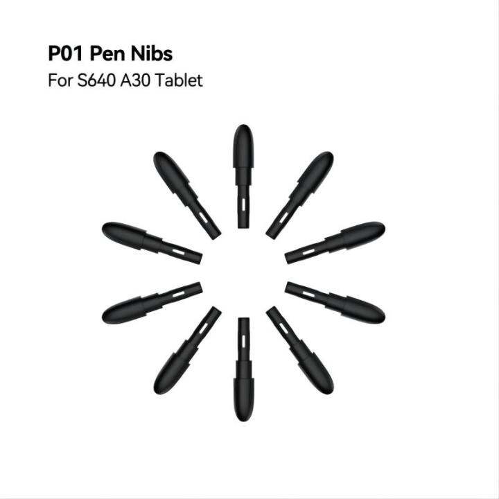 {uyuanpi} VEIKK Drawing Tablet Pen Nibs for P01 Batteryfree Passive