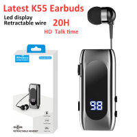 [RFDS]หูฟังบลูทูธ PK F920 Pro K55หูฟัง Auriculares ไดรเวอร์คลิปหูฟังการสั่นสะเทือนสำหรับการโทร BT5.2