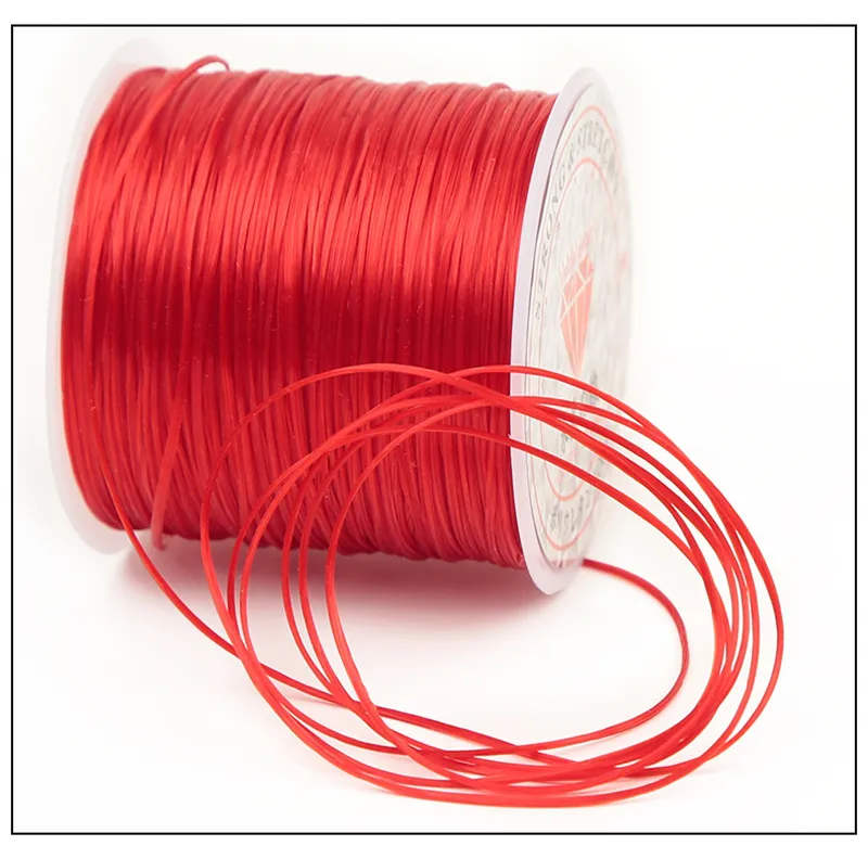 40M 0.7mm Jewelry Thread Stretch Elastic Beads Cord Crystal String