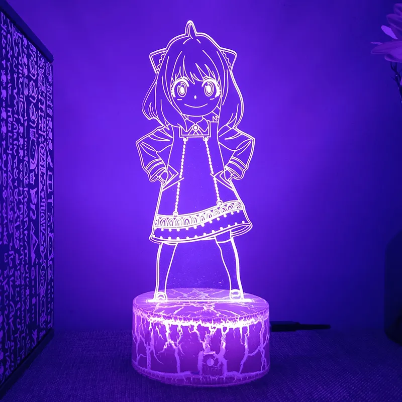 Future Diary Mirai Nikki diário yuno gasai anime figura 3d conduziu a  lâmpada para o quarto manga lava luzes da noite decoração do quarto das  crianças presentes de aniversário do miúdo 