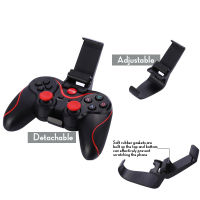 [BFDE]T3เกมแพดจอยสติ๊กไร้สาย X3จอยเกม PC รองรับบลูทูธ BT3.0จอยสติ๊กสำหรับโทรศัพท์มือถือแท็บเล็ตทีวีของผู้ชายที่เก็บฟิวส์บ็อกซ์