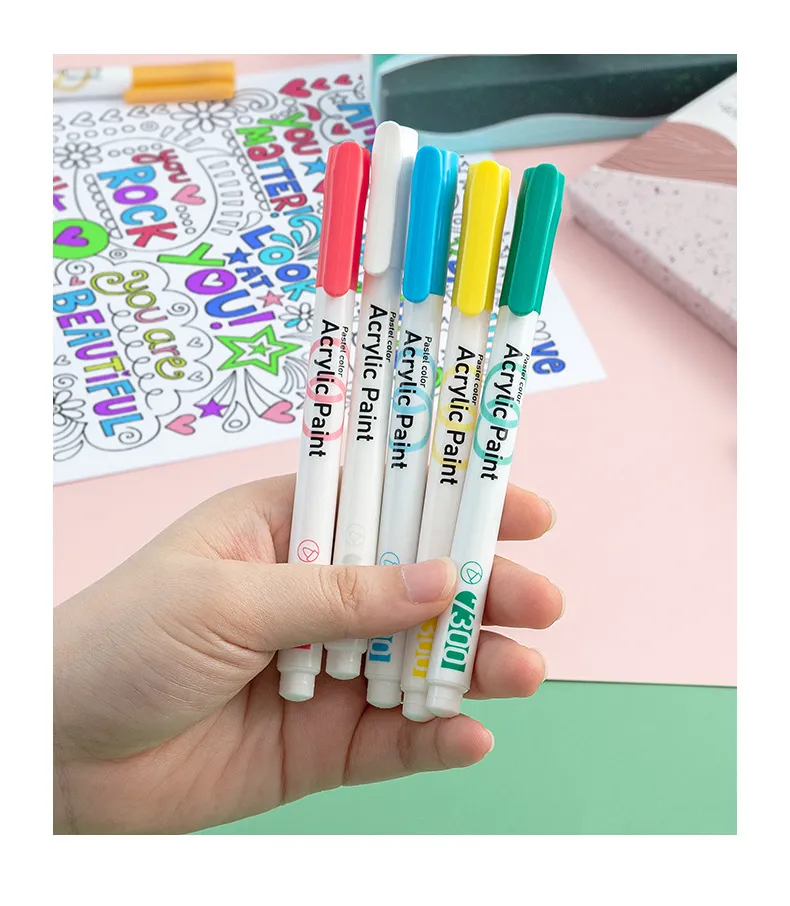 Acrylic Paint Marker Pens, Morandi Acrylic Markers