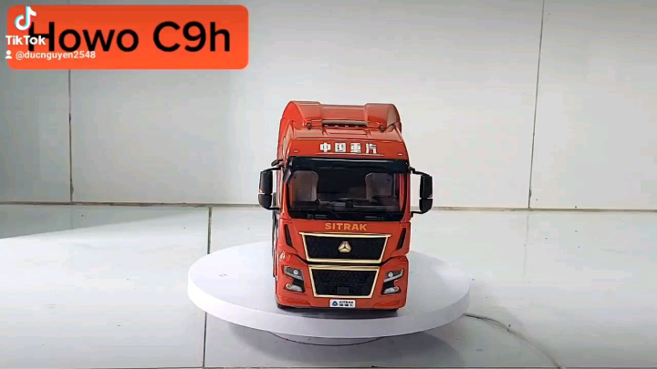 Mua Blue mô hình  Mô hình xe container xe đầu kéo Foton Truck 124  Tiki