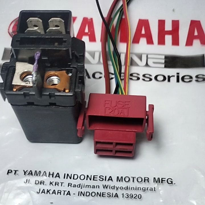 soket relay riley switch stater yamaha R25 MT 25 original | Lazada ...