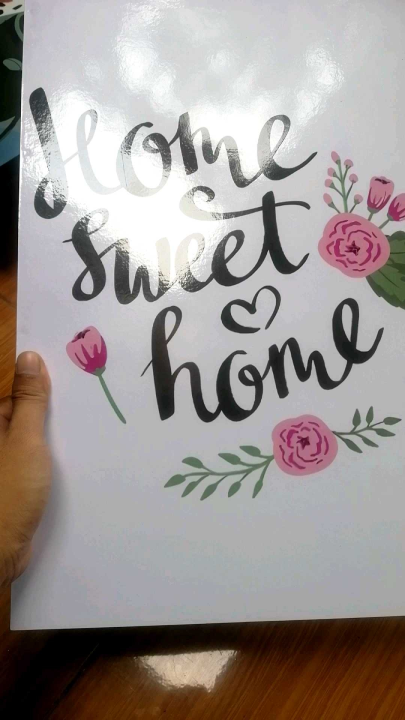 Hiasan Dinding Home Swet Home Ukuran Jumbo Hiasan Selamat Datang Hiasan