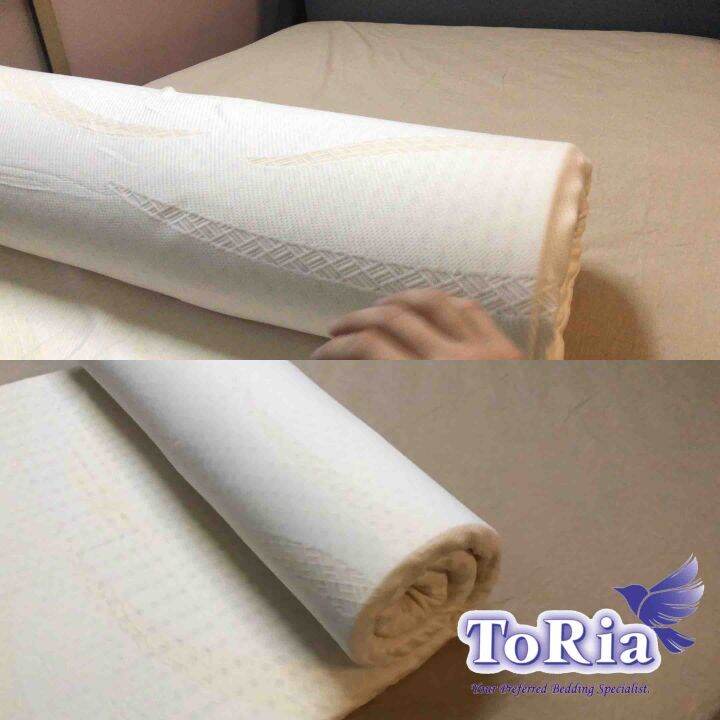 TORIA 100 Pure Latex Mattress Topper / Natural Latex / Latex Topper