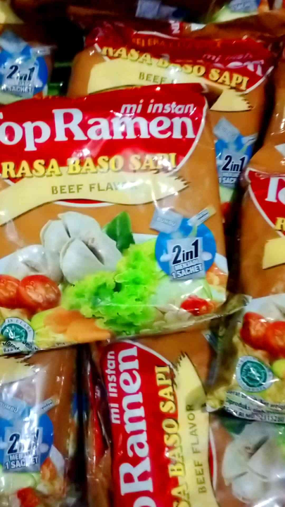 Mi Top Ramen Rasa Baso Sapi 1 Dus Isi 40 Pcs Lazada Indonesia