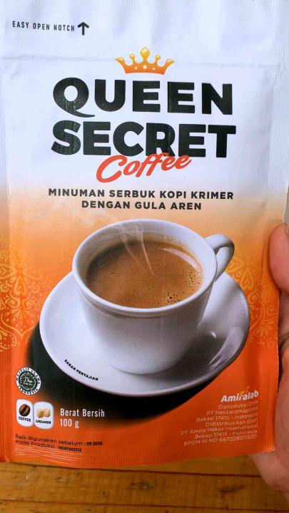 Amiralab Queen Secret Coffee Minuman Kopi Herbal 100gr Lazada Indonesia 6047