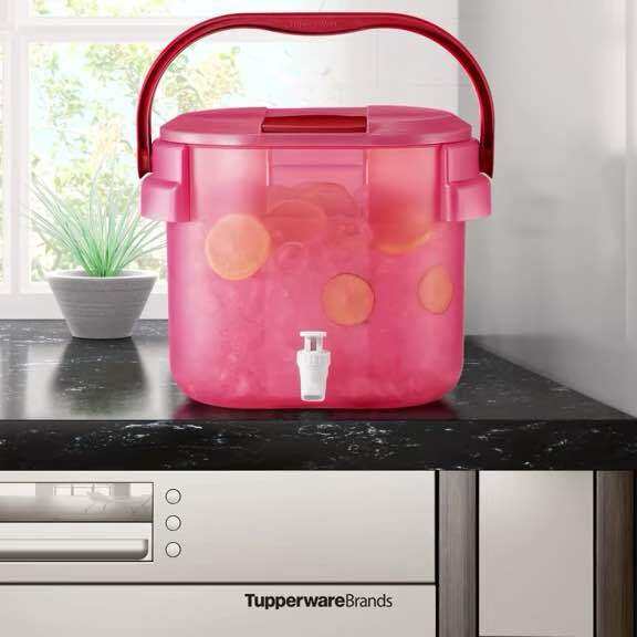 Tupperware Water Dispenser 1x8.7L (Outdoor Cooler) Penakung Air Besar