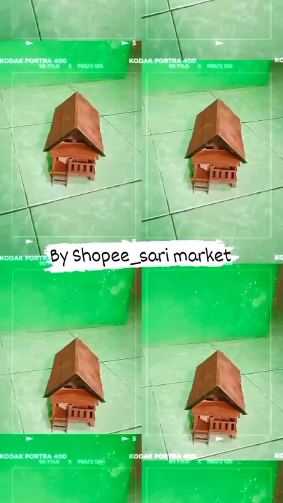 miniatur rumah jaman dulu full warna | Lazada Indonesia