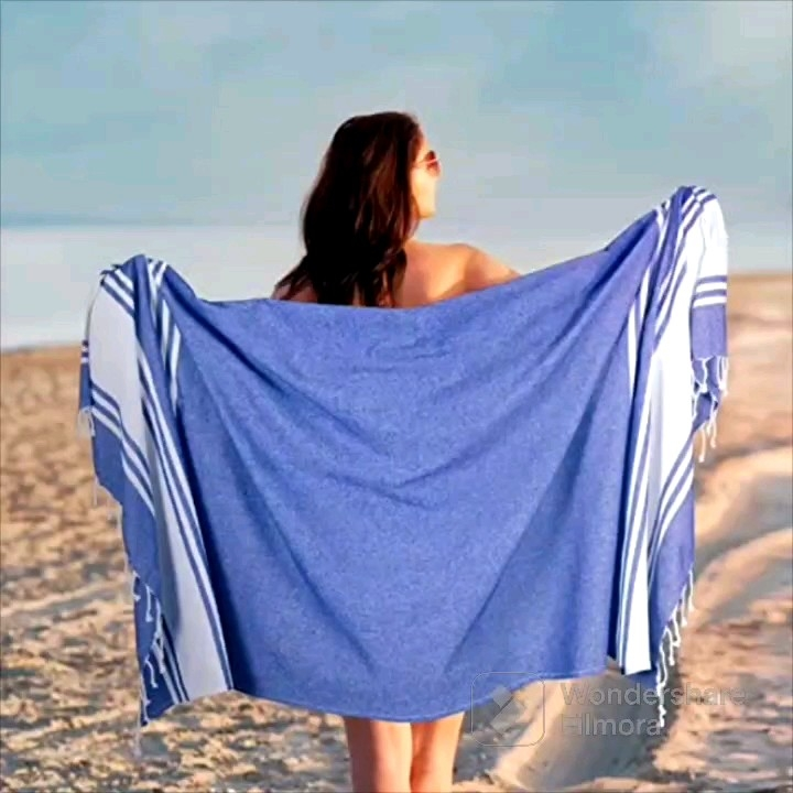 Extra Large Bath Towel Beach Towel Luxury Blue Fast Drying