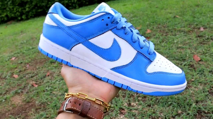 ส่งฟรี 10US Nike Dunk Low “UNC“ / University Blue is a shoe that uses the  color “blue-white” 28cm Authentic แท้การันตรี | Lazada.co.th