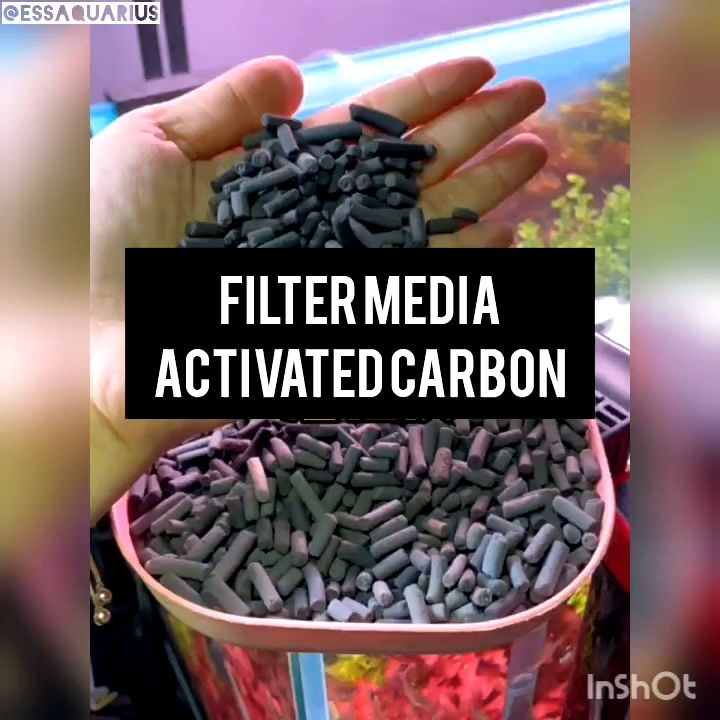 YEE Aquarium Activated Carbon Filter Media remove bad odor yellowish