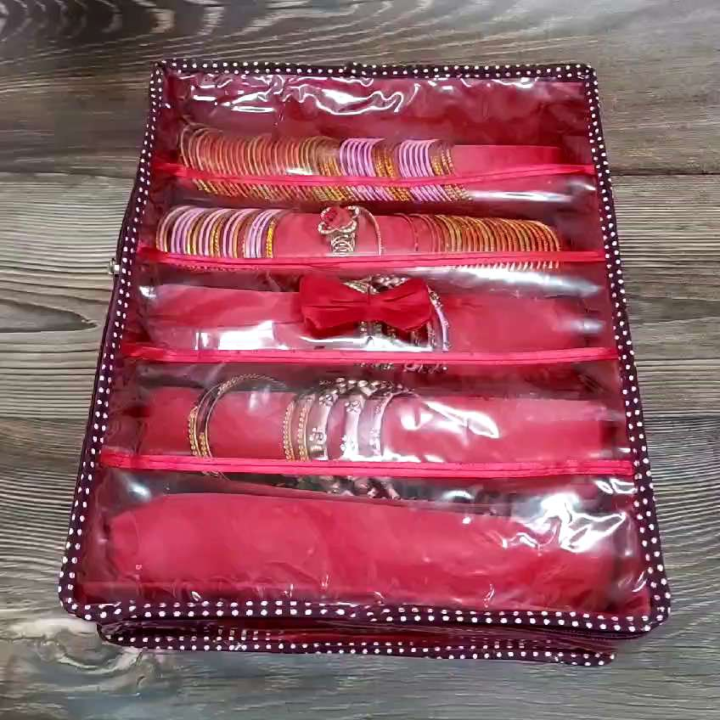 Bangles Storage / Box Maroon Lazada