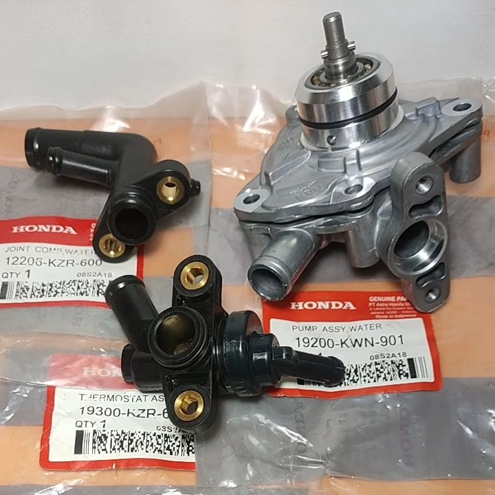 water pump Assy+thermostat Vario 125+sambungan selang radiator Vario
