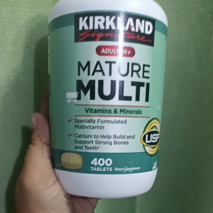 Kirkland Adult 50+ Mature Multi Vitamins & Minerals (400 tablets