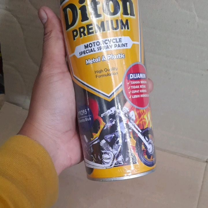 Pilok Pilox Pylox Cat Semprot Diton Premium Atlantis Blue Biru Y9295 9295 400cc Lazada Indonesia 0884