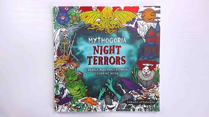 Mythogoria: Night Terrors: A Darkly Beautiful Horror Coloring Book [Book]