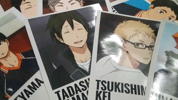 28 pieces Haikyuu!! Minimalist Poster Character Polaroids | Lazada PH