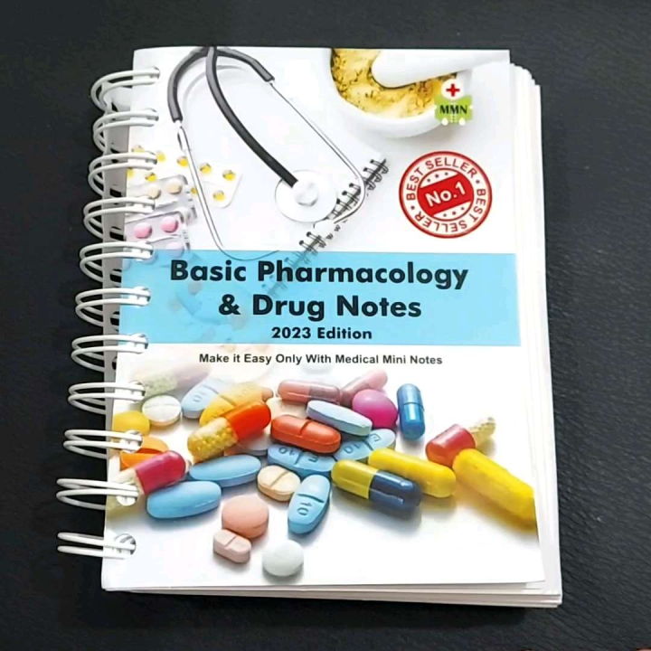 BEST SELLER BASIC PHARMACOLOGY & DRUG NOTES EDISI 2023 MEDICAL MINI ...