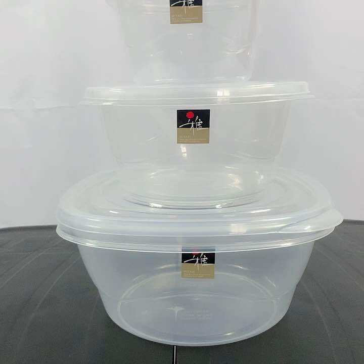 UniGlobal High Quality Transaparent Plastic Food Container Leftover
