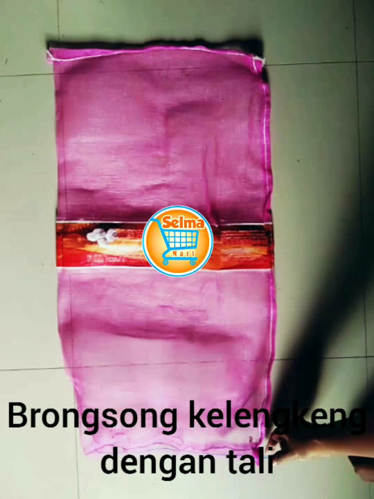 Brongsong Kelengkeng 20lembar Karung Bawang Pembungkus Buah