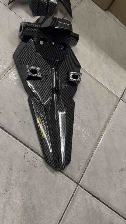 HONDA CLICK REAR FENDER CARBON Lazada PH