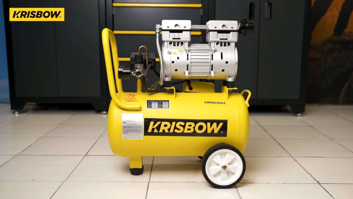 Kompresor Angin Krisbow 1 Hp 24 Ltr 8 Bar 1p Crpdco012 Lazada Indonesia