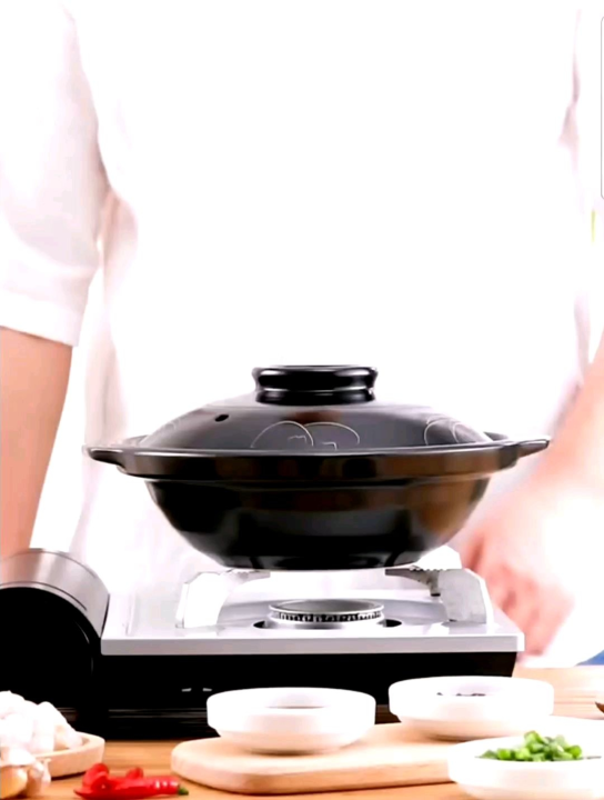 High Temperature Resistant Clay Pot Casserole Pot Ceramic Shallow