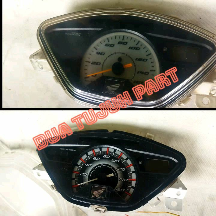 speedometer supra x 125 batman supra x 125 old lama original copotan