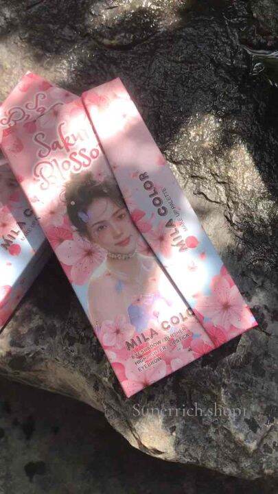 ของแท้พาเลทMilacolor🔴ซากุระ26เฉดสี มีทั้งชิมเมอร์ติดทนนานกันน้ำสีสวย ...