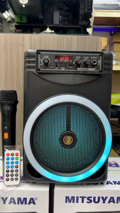 Cod Speaker Karaoke Bluetooth Ms Bt Rocker Series Speaker