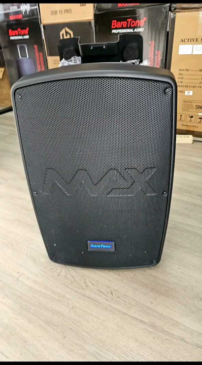 Speaker Aktif Portable Baretone 15 Inch Max15nb 800 Watt Usb Bluetooth