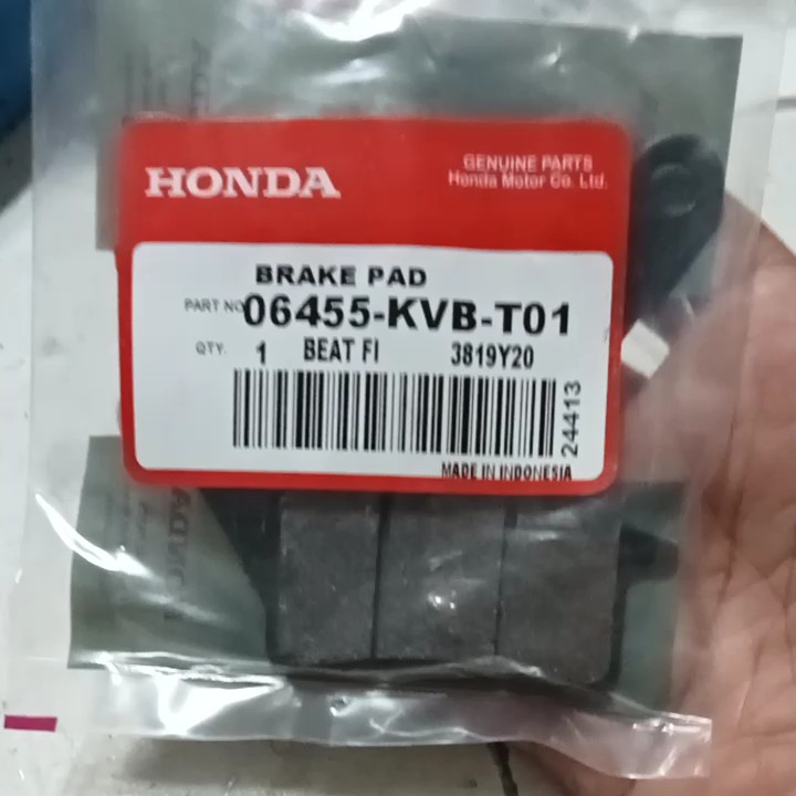 Honda genuine brake pad set for (Honda beat Fi V1 v2 beat carb