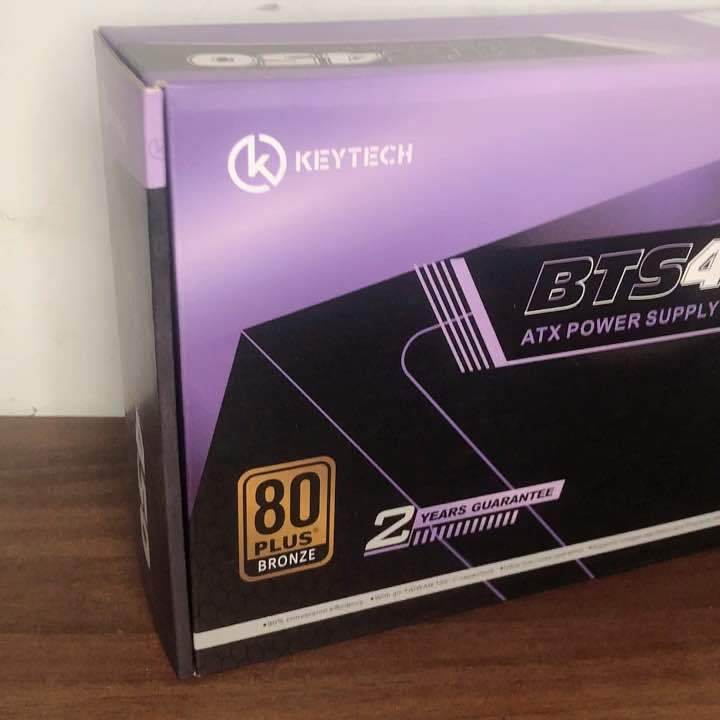 Keytech BTS 450 | 450 Watts True Rated Brand New ATX Power Supply Unit ...