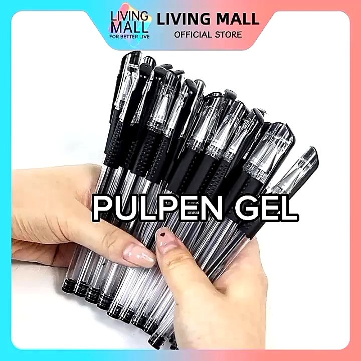 Pulpen Gel Mm Standar Pulpen Gel Bolpoint Pulpen Lazada Indonesia