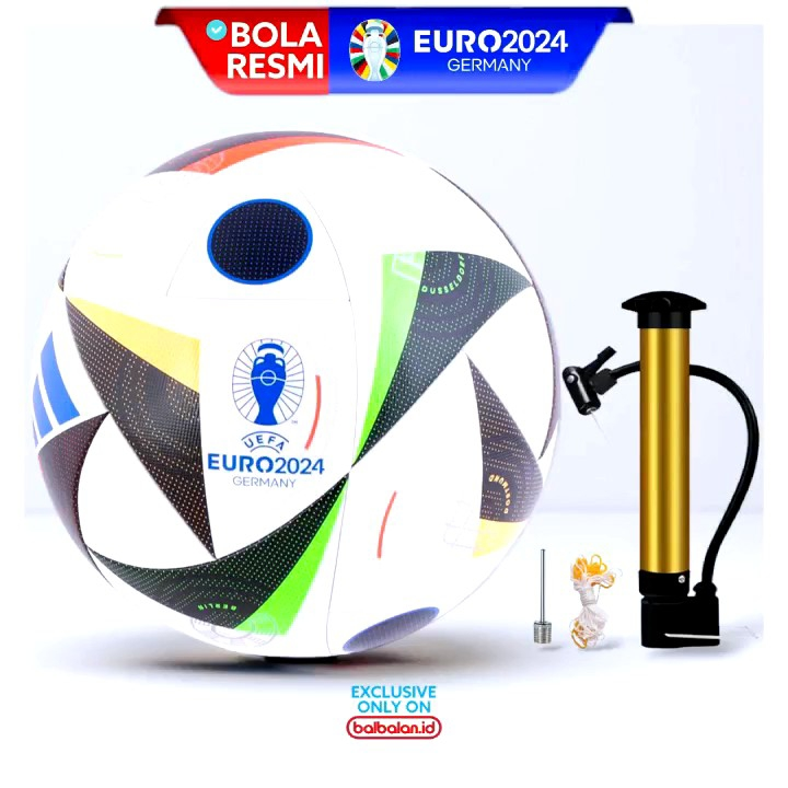 Fussballliebe Bola Sepak Euro 2024 Size 5 Sepakbola Kaki Premium ...