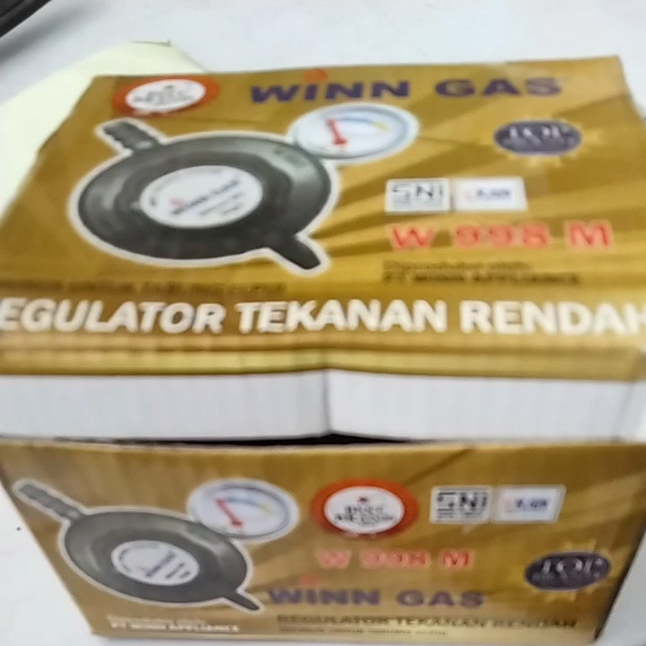 winn gas W998M regulator LPG meter otomatis Lazada Indonesia