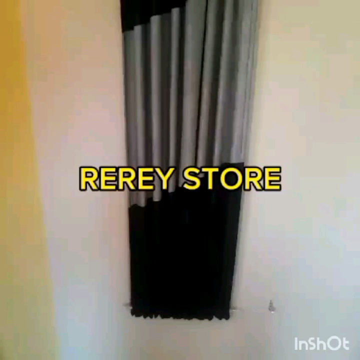 Gorden jendela minimalis model kupu-kupu tebal | Lazada Indonesia