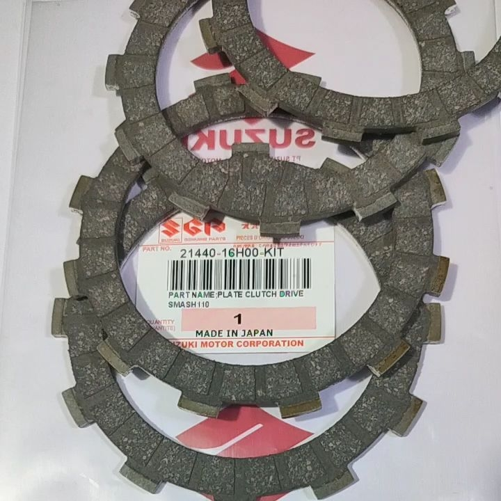 suzuki genuine 100 original Japan smash110/gd110/smash115/raider j/shogun clutch lining set