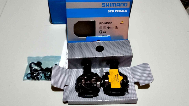 cleats pedal m505