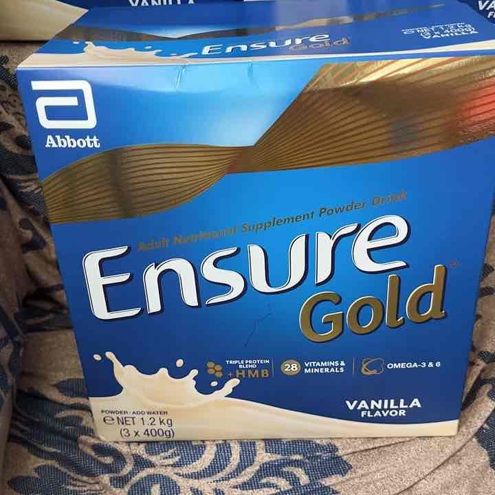 Ensure Gold Adult Nutritional Supplement Powder Drink 1.2kg (3x 400g