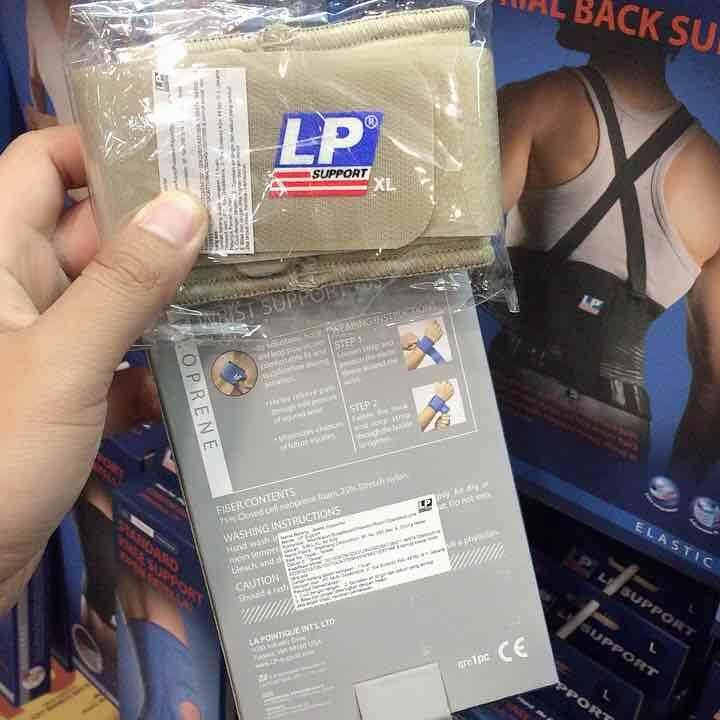LP Support Wrist LP703 Hitam 100 original seperti gambar Lazada
