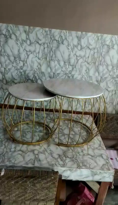 meja dekorasi ruang tamu set 2 in 1,meja ruangan tamu minimalis set 2