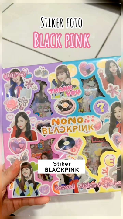 Stiker Blackpink Lembar Stiker Blackpink Anti Air Stiker Botol Blackpink Lembar Stiker