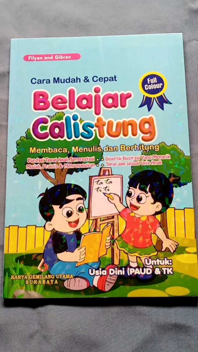 Buku Cara Mudah Dan Cepat Belajar Calistung Anak PAUD Dan TK | Lazada ...