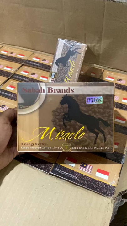 SABAH BRANDS MIRACLE COFFEE FOR MEN AND WOMEN 1BOX | Lazada PH